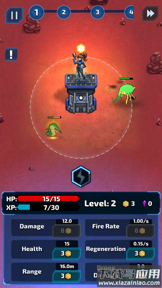 星际放置塔防游戏(Space TD)最新版截图4