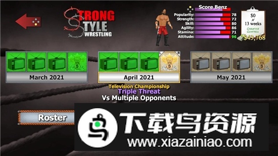 Wrestling Empire摔跤帝国专业版解锁版最新版截图3