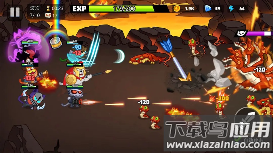 猫咪勇士冒险手游下载最新版截图1