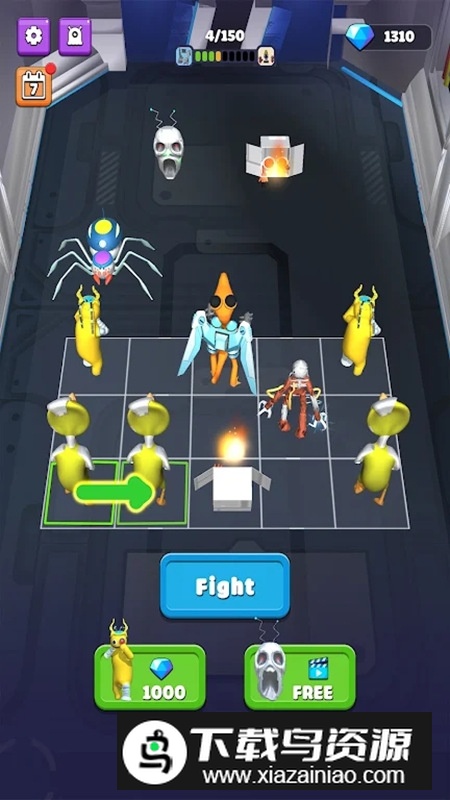 合并100为彩虹朋友关卡完整版(Merge Rainbow Friend 100 Doors)最新版截图3