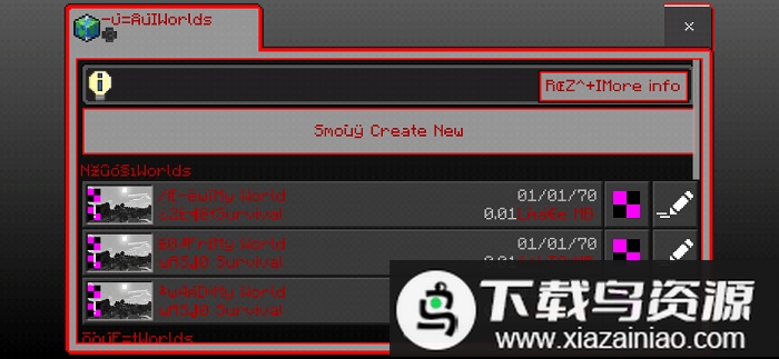 我的世界error422阴间版截图2