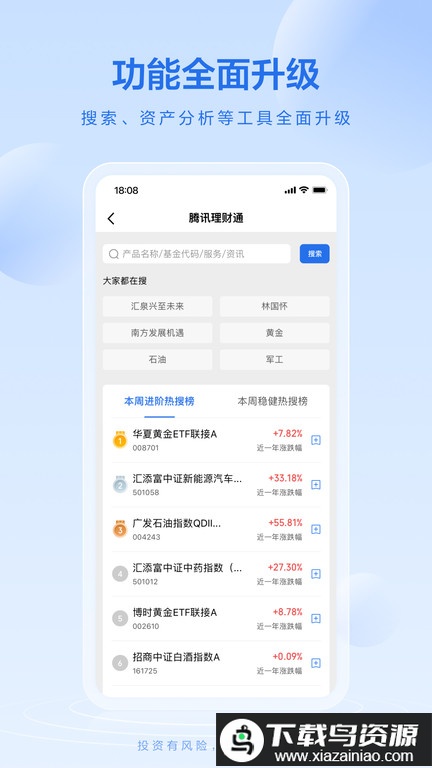 腾讯理财通官方版spp截图1