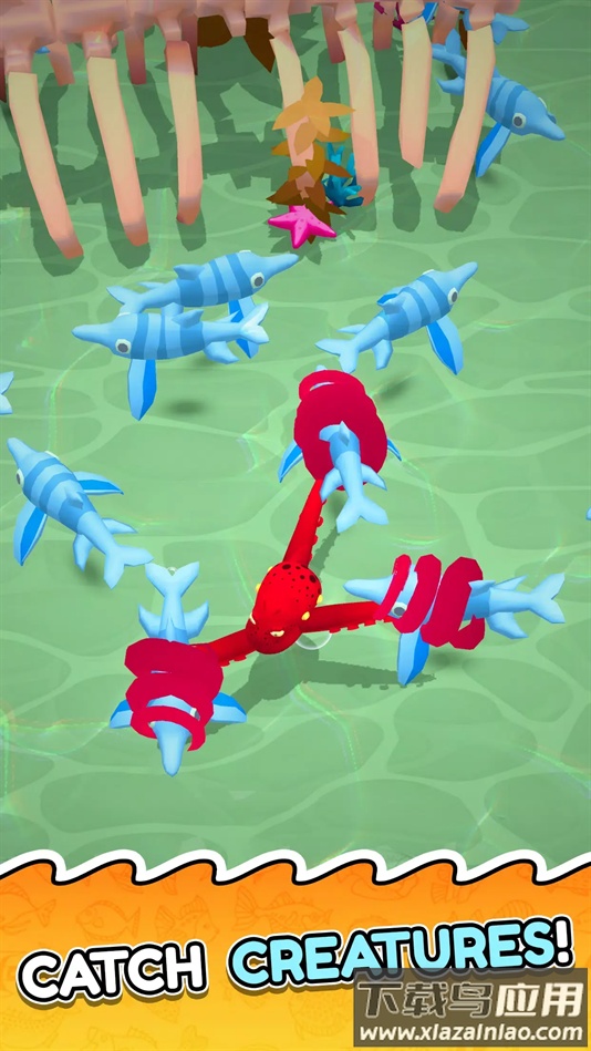章鱼入侵进食与进化游戏最新版最新版截图1