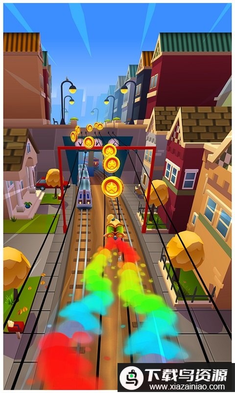 地铁跑酷国际版冰雪节地图版本截图3