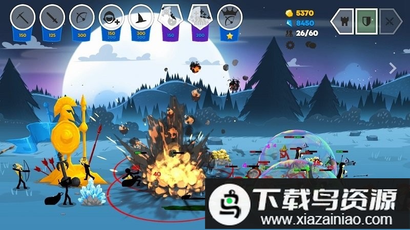 火柴人战争遗产3官方正版(可联机)截图3