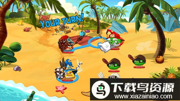 愤怒的小鸟英雄传游戏(Angry Birds Epic)最新版截图1