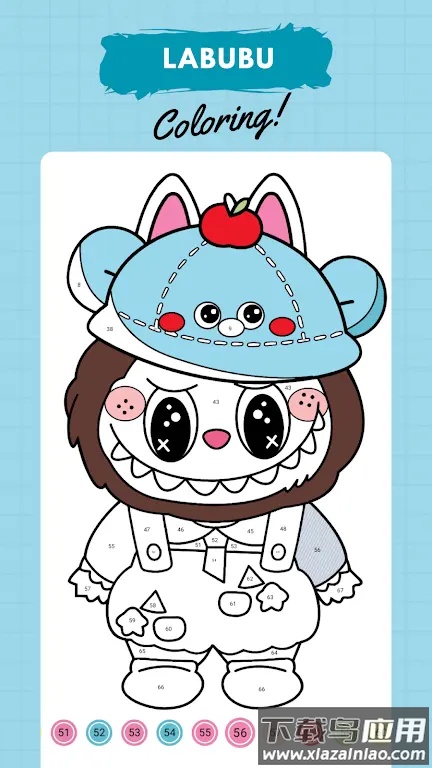 拉布布数字填色游戏手机版最新版截图2