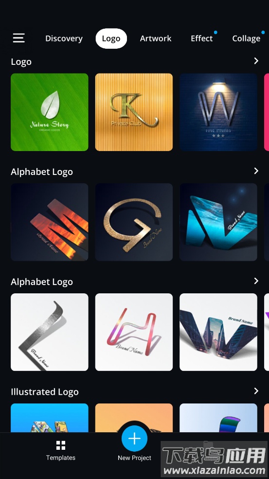 TENADA艺术字体截图1