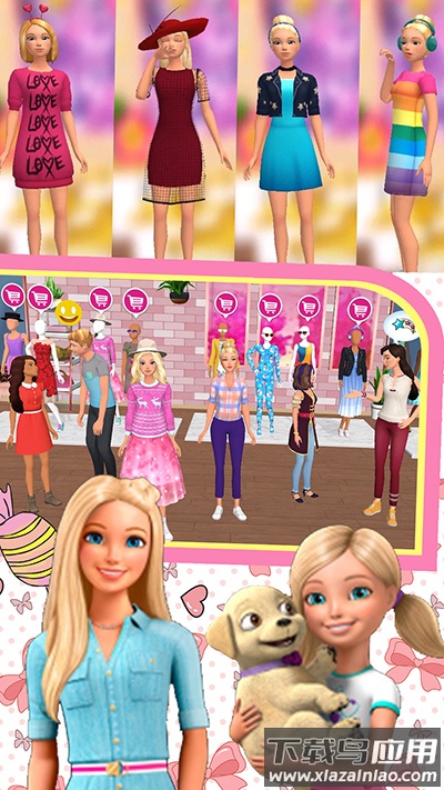 芭比梦想豪宅官方正版游戏下载最新版截图3