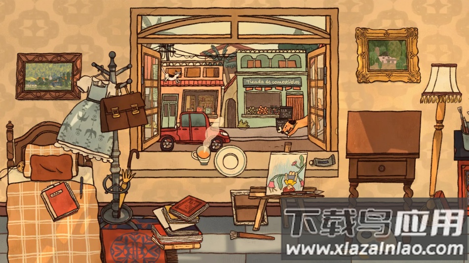 窗台上的蝴蝶游戏最新版截图1