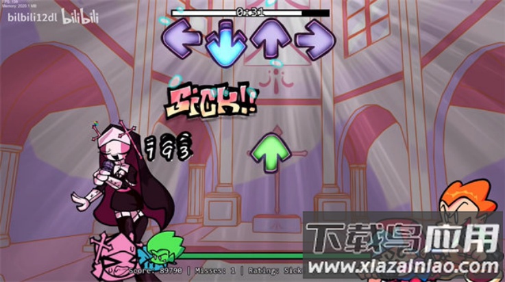 fnf修女模组selever(Friday Night Funkin)最新版截图4