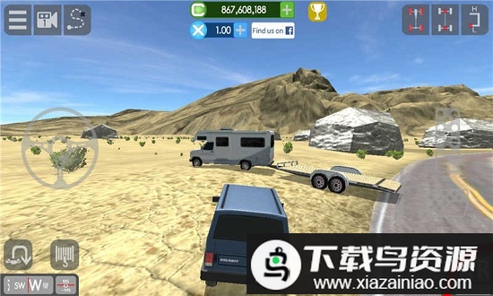 自由四驱越野车手游(Gigabit Off-Road)最新版截图2