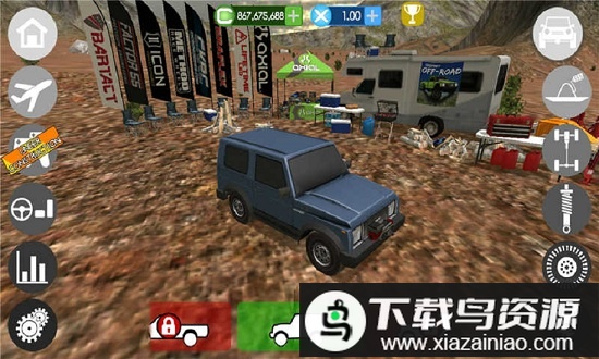 自由四驱越野车手游(Gigabit Off-Road)最新版截图3