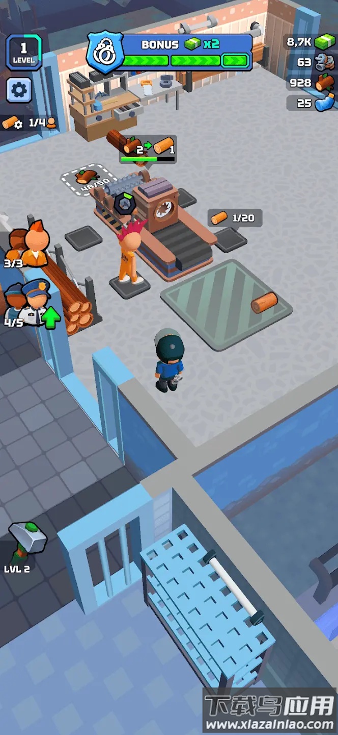 监狱长囚犯与狱警游戏最新版截图2