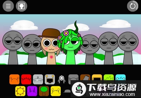 节奏盒子sprunki kiss模组最新版截图3