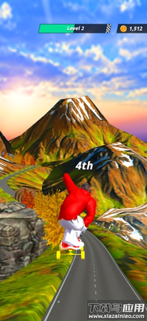 速降赛车手游戏(Downhill Racer)最新版截图4