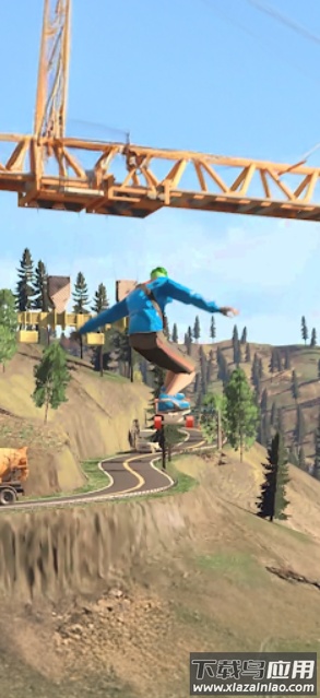 速降赛车手游戏(Downhill Racer)最新版截图5