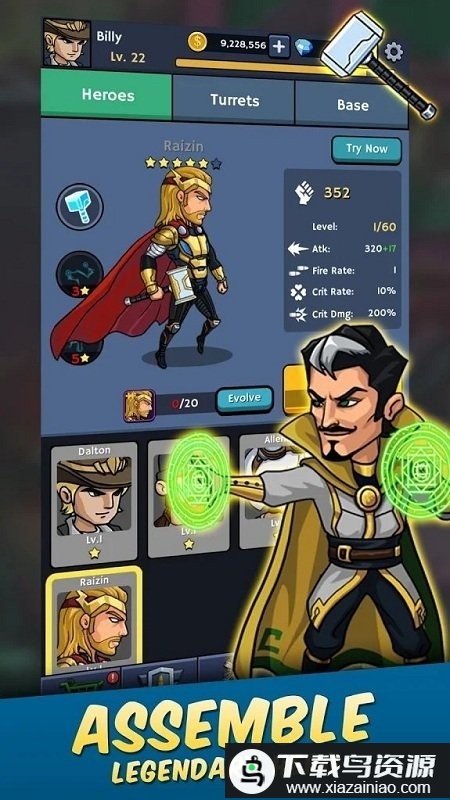 僵尸战争空闲防御游戏(Zombie War)最新版截图1