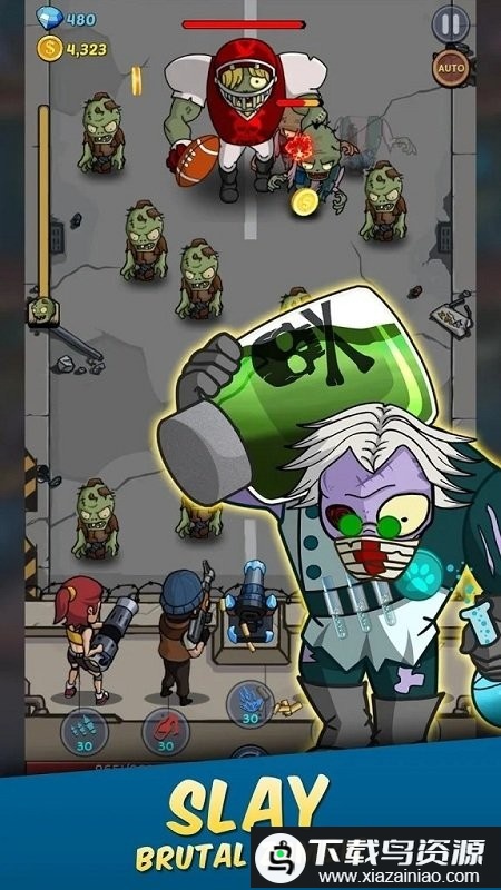 僵尸战争空闲防御游戏(Zombie War)最新版截图3