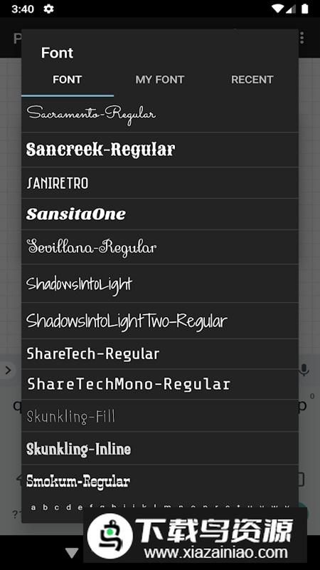 phonto藏文字体版app安卓版最新版截图3
