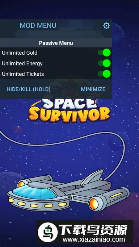 Space Survivor太空幸存者作弊菜单版截图