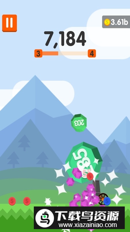 Ball Blast爆炸球破解版无限金币最新版截图4