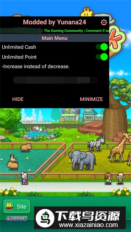 Zoo Park Story探险顽皮动物园内置作弊菜单最新版最新版截图1