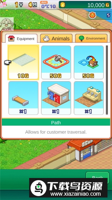 Zoo Park Story探险顽皮动物园内置作弊菜单最新版最新版截图2