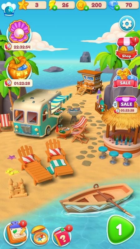 合并梦想餐厅无限金币钻石版最新版截图1