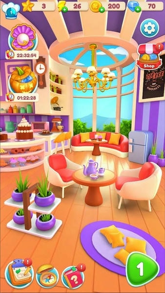 合并梦想餐厅无限金币钻石版最新版截图3
