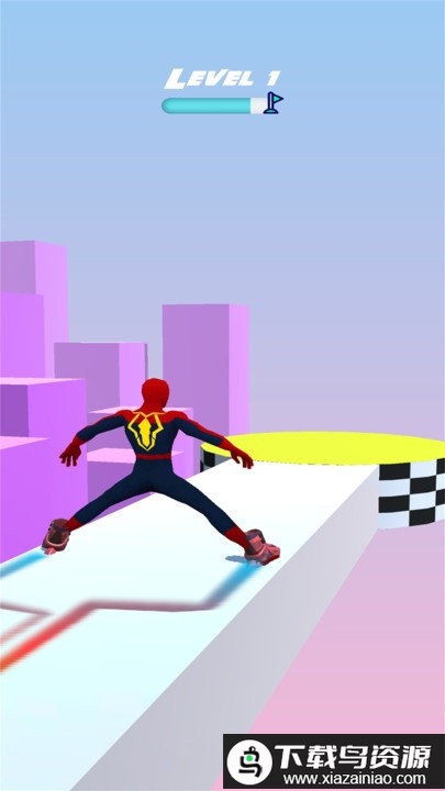 蜘蛛超人滑板鞋游戏最新版截图2