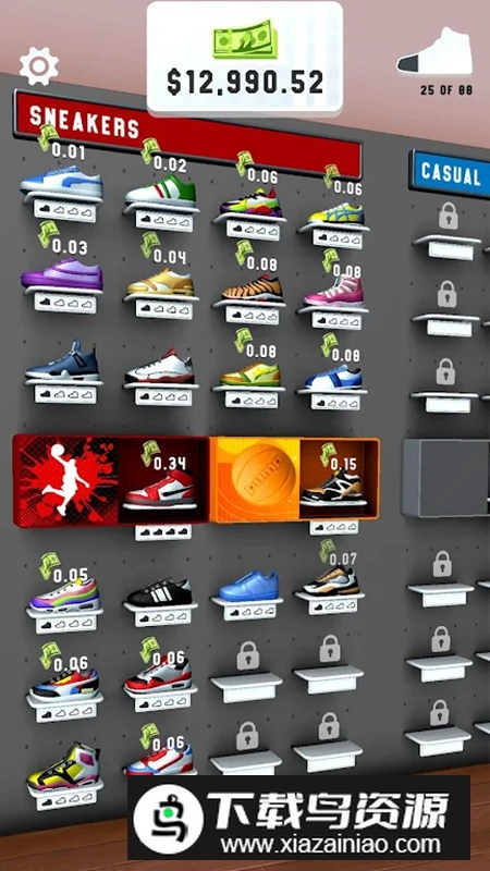 Sneaker Art运动鞋设计游戏手机版截图