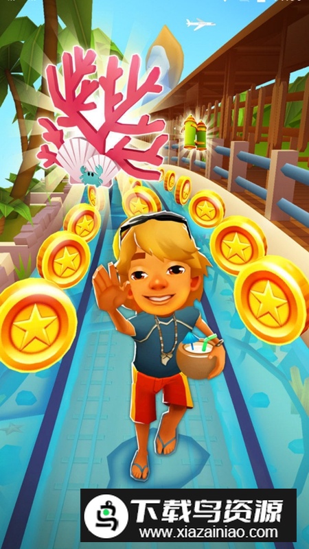 地铁跑酷三亚千人赛版本截图1