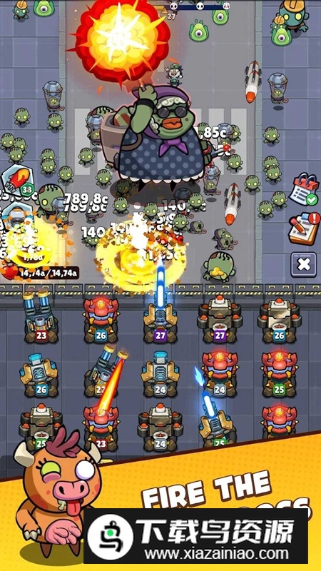 Merge Cannon合并大炮空闲僵尸战争截图