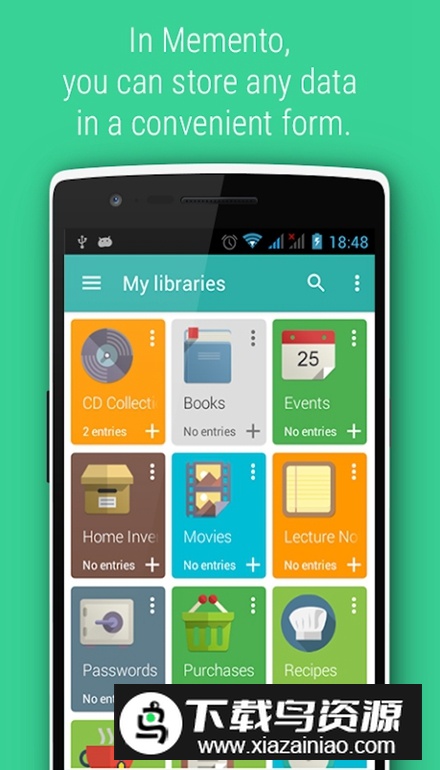 Memento Database软件安卓版截图1
