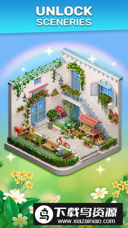 小瓷砖花园手游(Tiny Tile Garden)最新版截图2