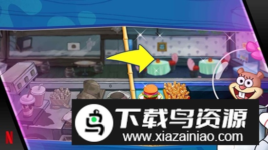 海绵宝宝烹饪大挑战内置功能菜单中文版截图1