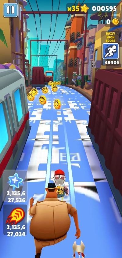 地铁跑酷农村人定制版本(Subway Surf)最新版截图2