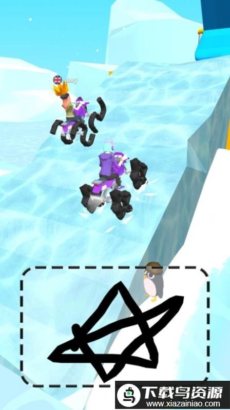 涂鸦战车小游戏(Scribble Rider draw)最新版截图2