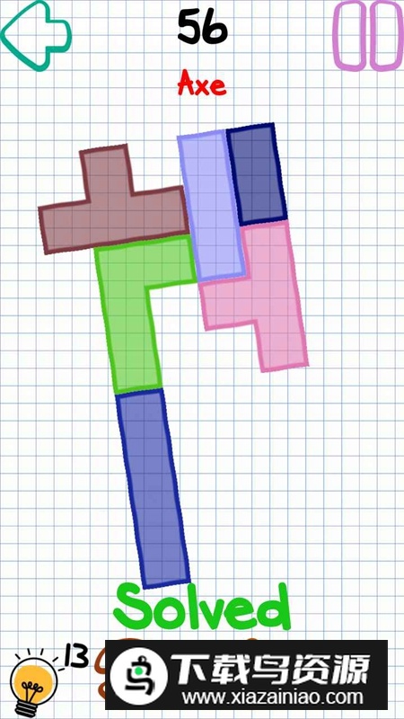 Doodle Block Puzzle涂鸦方块拼图游戏截图1