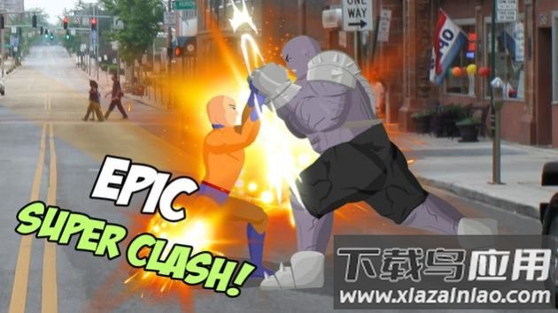 英雄街头斗殴游戏下载安装(Punch Hero vs Mad Monster Street Brawl)最新版截图1