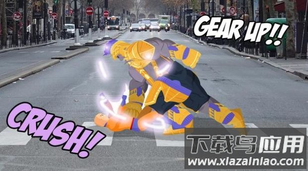 英雄街头斗殴游戏下载安装(Punch Hero vs Mad Monster Street Brawl)最新版截图2