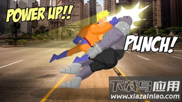 英雄街头斗殴游戏下载安装(Punch Hero vs Mad Monster Street Brawl)最新版截图3