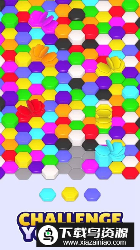 Hexa Sort六角排序游戏最新版截图1