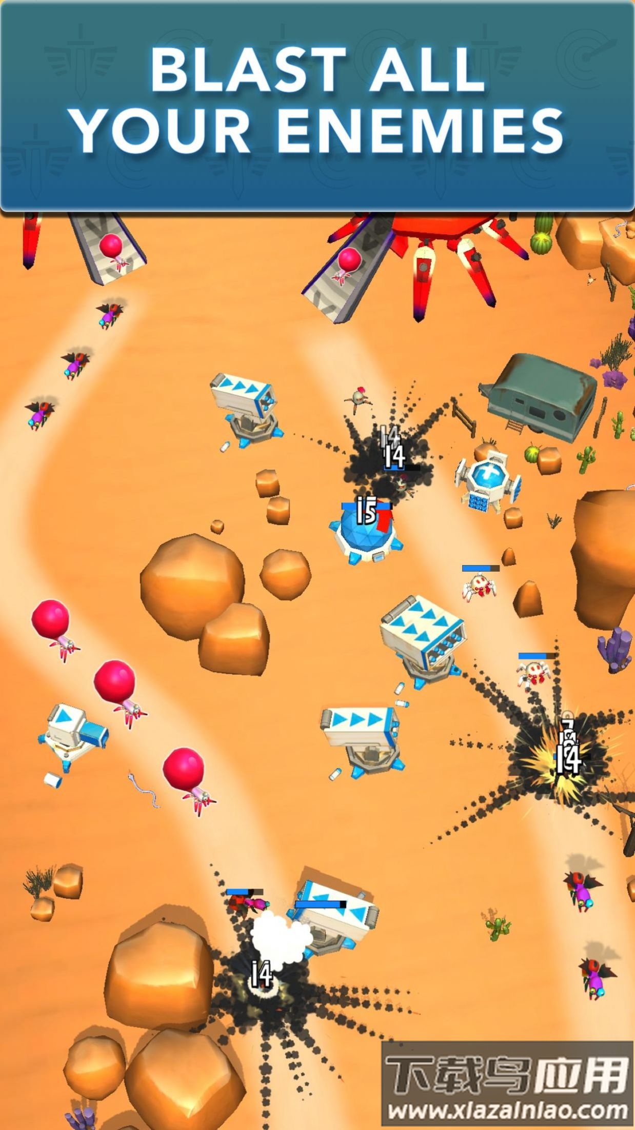 外星人进攻塔防游戏(Tower Defense)最新版截图3