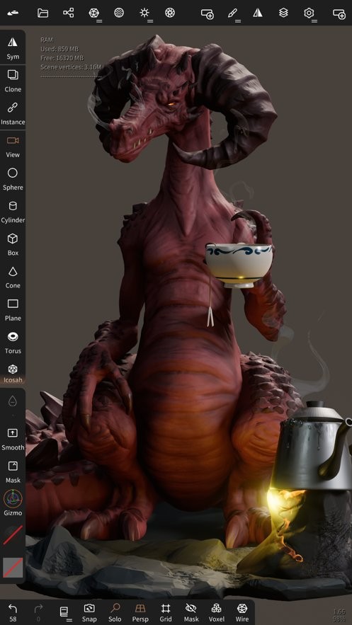 nomadsculpt中文手机版截图2