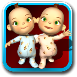 会说话的双胞胎游戏(Talking Baby Twins)