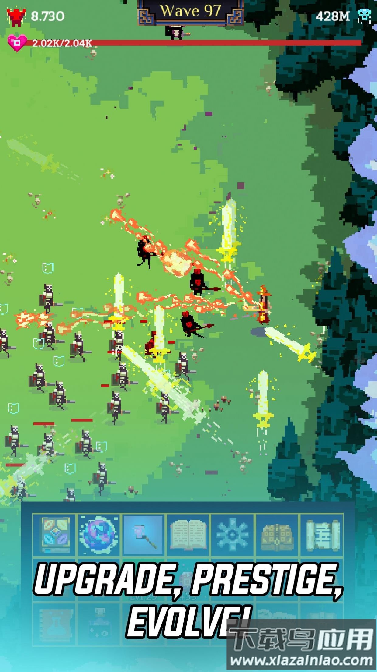 点击术士割草对决游戏(Tap Wizard 2)最新版截图2