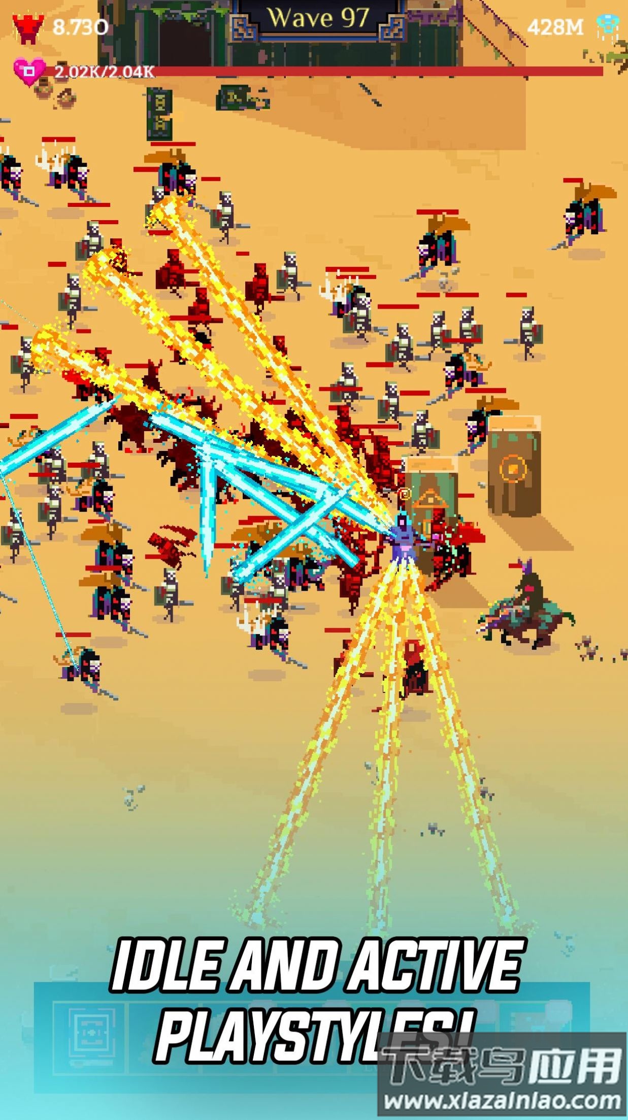 点击术士割草对决游戏(Tap Wizard 2)最新版截图3