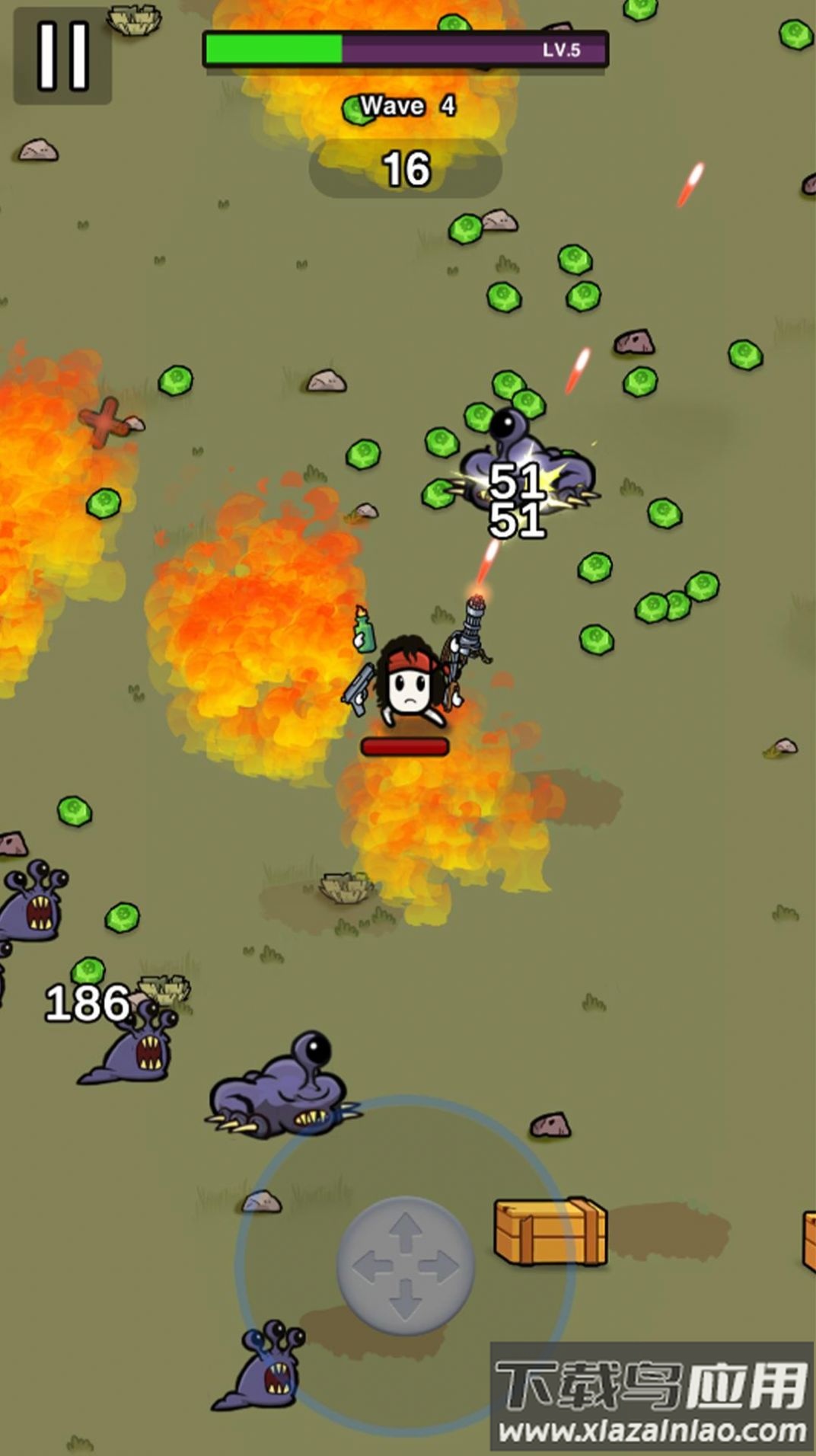 蛋蛋突击队游戏下载安装(Commando.io)最新版截图1